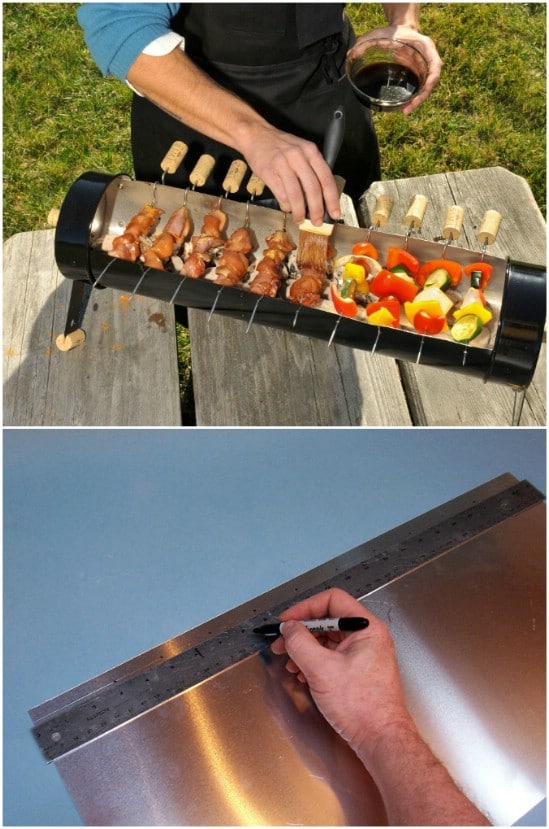 DIY Yakitori Grill