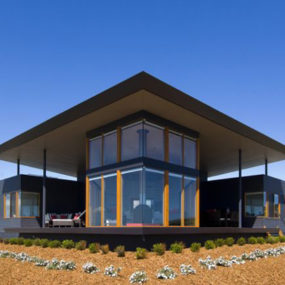 Panoramic House Plan on Australian Coast