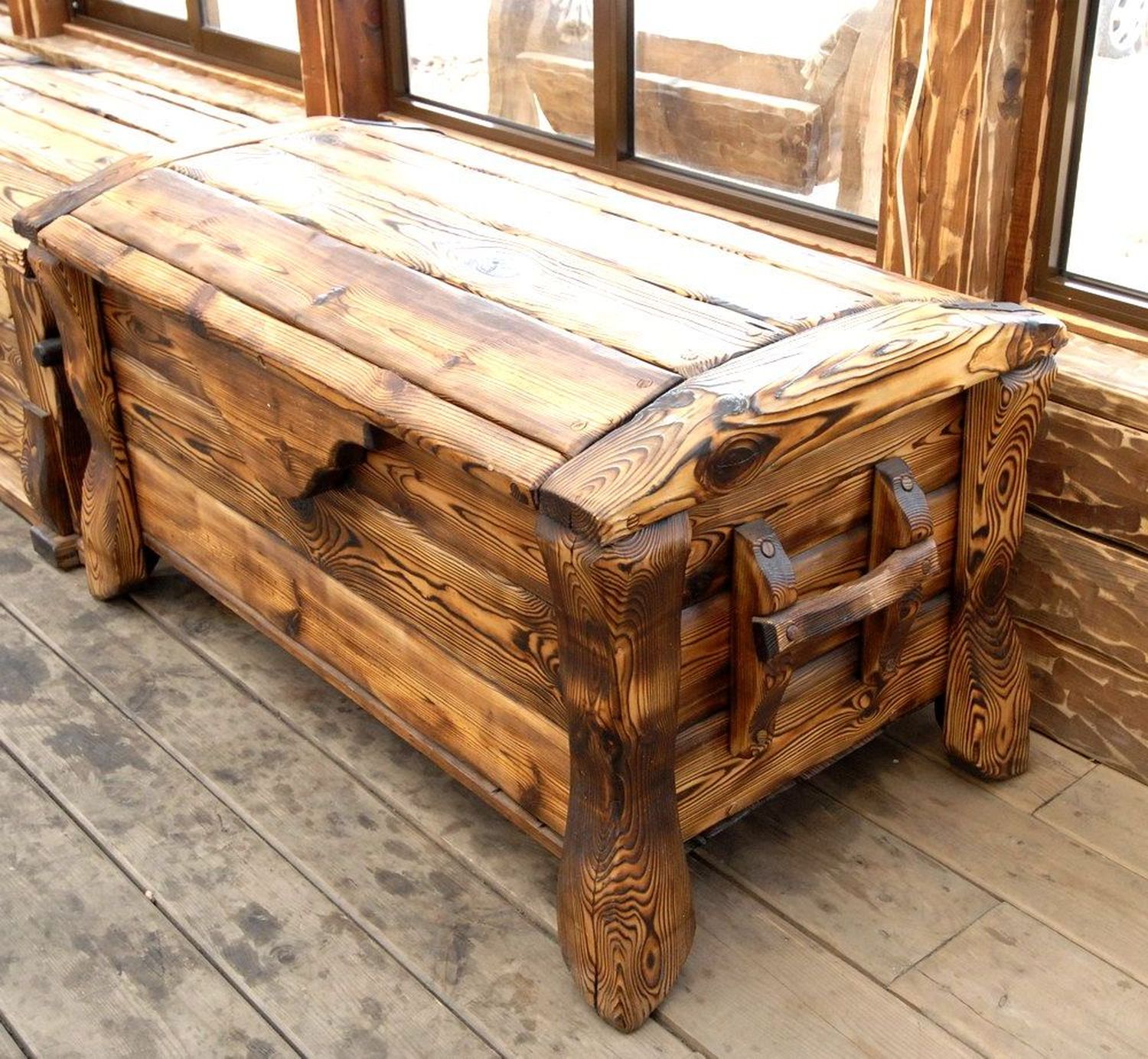 деревянная мебель для дачи из сосны своими руками