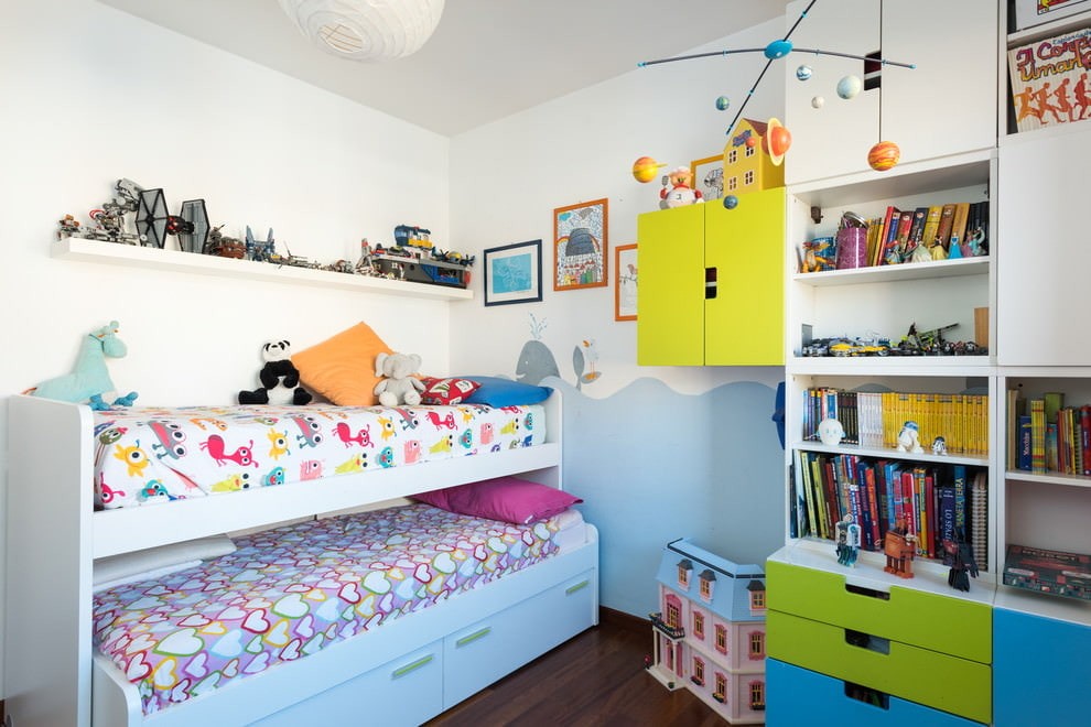 Меблировка детской спальни площадью 15 кв метров