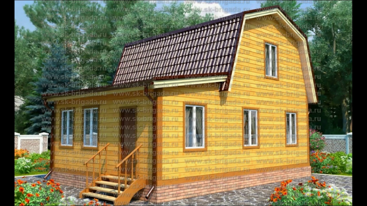 Пристройка к дому с ломаной крышей: Крыша пристройки к дому .