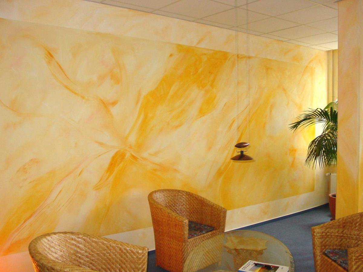 Виды покрасок стен: Оригинальная декоративная покраска стен в интерьере .
