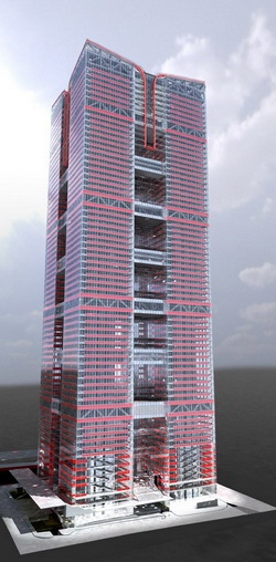 Станет: комплекс Renaissance Moscow Towers (287 м) по проекту SPEECH