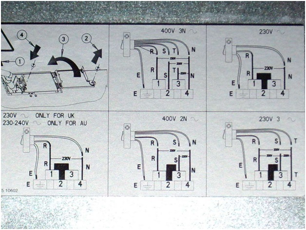 Схема подключения панели варочной bosch подключения