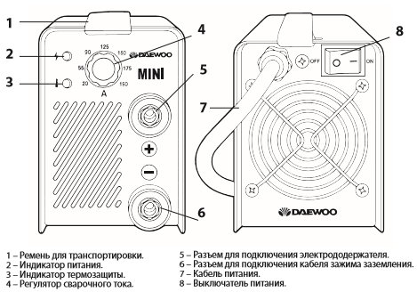 Схема подключения баластника к сварочному аппарату