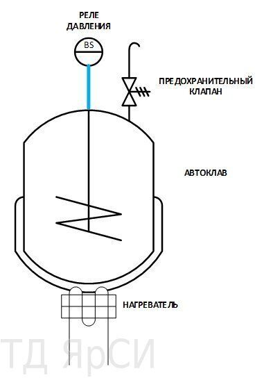 Реле давления воды схема