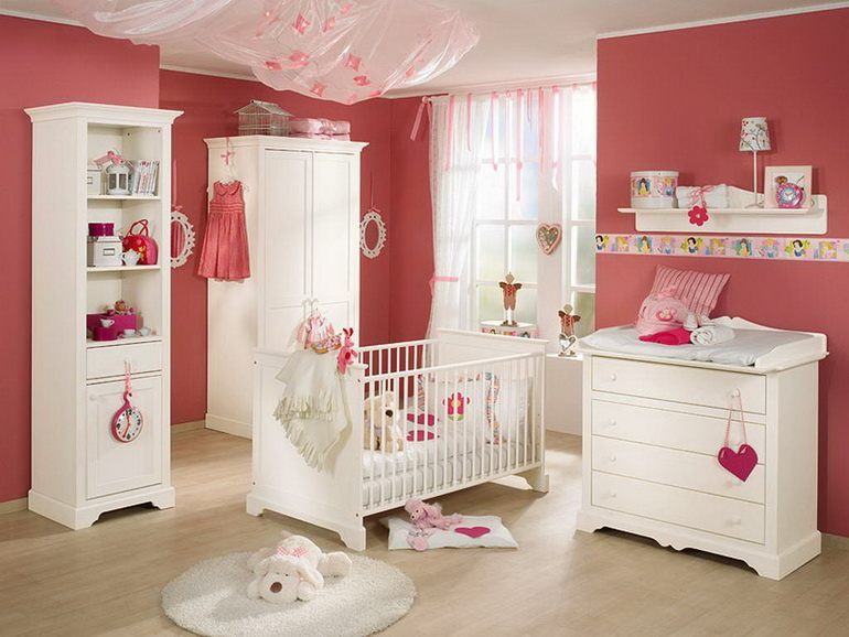 детская комната для девочки до 3 лет