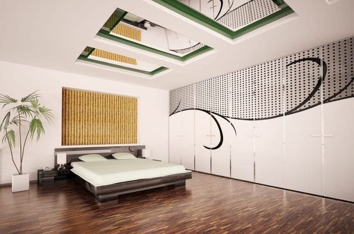 мебель с бамбуком в стиле коридора