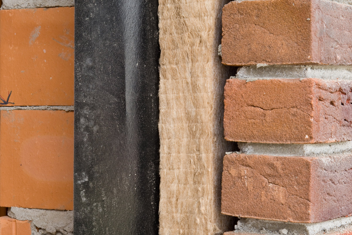 insulation types: mineral wool in cavity wall