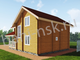 Проект деревянного дома 8,6х9,2 -ЖД2