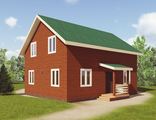 Проекты простых домов (96 м2) НД6